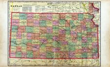 Kansas State Map, Hodgeman County 1907